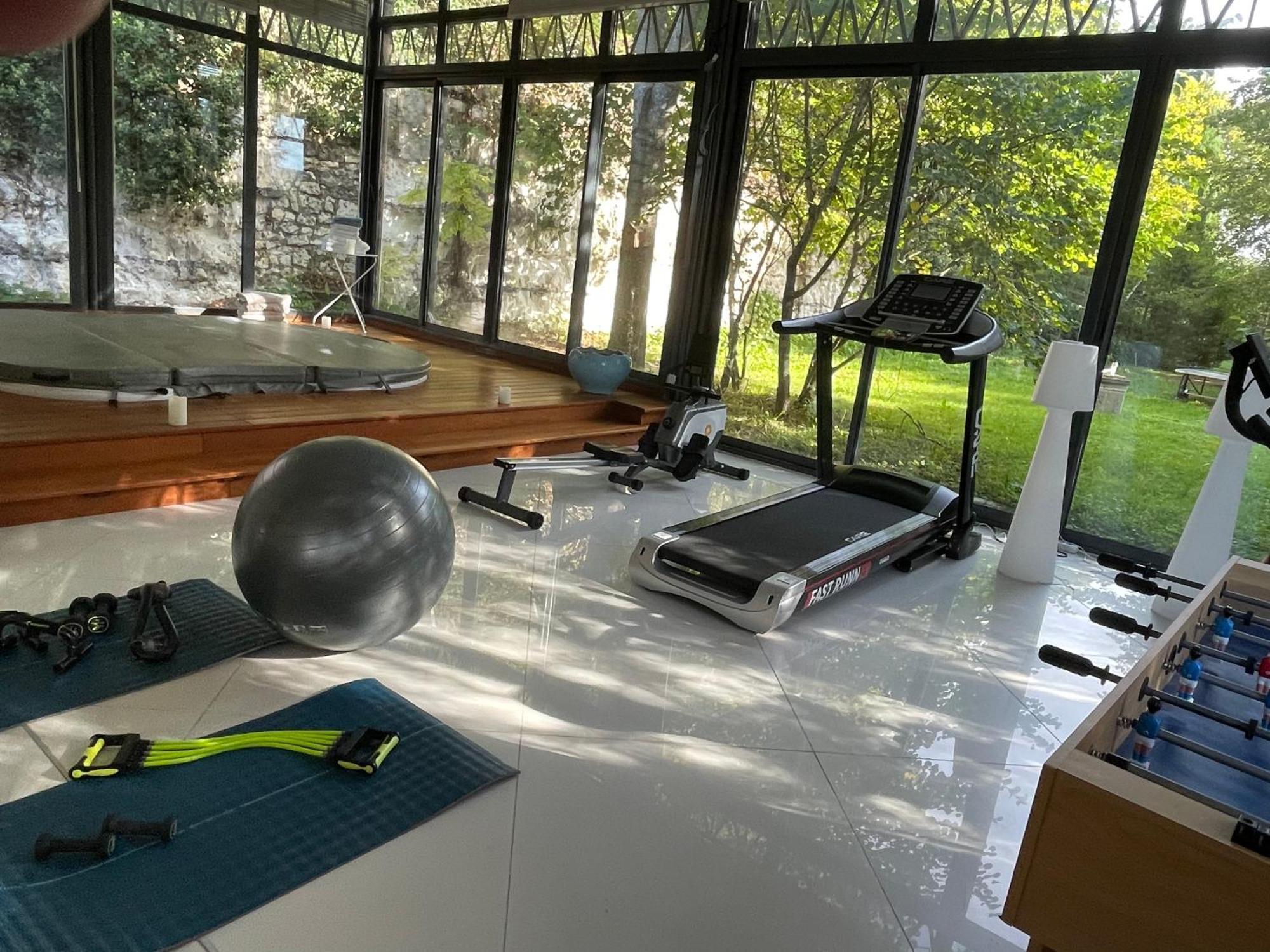 Domaine Spa Perret-Chateau Artdeco Mastersuite En B&B Et-Ou Gite De Charme-Giverny A 3Mn-Jardins Monet-Le Vexin-Piscine Ete-Parc 3Ha-Aire De Jeux Enfants-Pingpong-Options Breakfast-Diner-Billard-Sauna-Fitness-Hammam-Promo 2Nuits En Sus Jacuzzi 1H Off Sainte-Genevieve-les-Gasny Zewnętrze zdjęcie